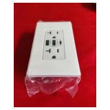 New Combination Receptical/USB Charger