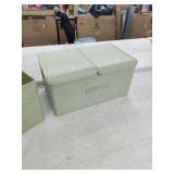 New Green Storage Box 20" Wide x12" deep x 10"