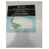 6 white sweater/slacks/jacket gift boxes