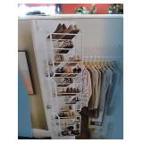 New in box 36 pair over the door shoe rack