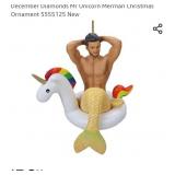 December Diamonds Mr Unicorn Merman Christmas