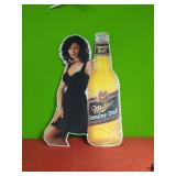 Miller Genuine Draft Beer Metal Sign 22"x 36"