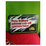 OHIO LOTTERY  Advertising Sign.....24x36"