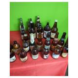 Vintage Beer Bottle Collection