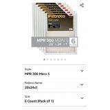 NewFiltrete 20x24x1, AC Furnace Air Filter, MPR