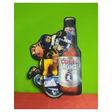 Coors Light Metal Beer Sign 22"x35"