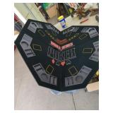 Poker Table Top Fir Card Table Folds for Storage