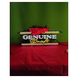 2008 Miller Genuine Draft Neon light... Works -