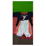 Denver Broncos Child Football Uniform size small