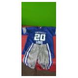 Detroit Lions Child Football Uniform size medium