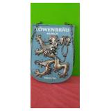 LOWENBRAU  HANGING  SIGN. 16x22"