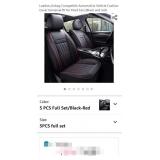 Speed Trend 5pcs Car Seat Covers Full Set with