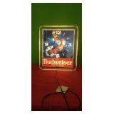 1990  BUDWEISER  BUDMAN CLOCK  (needs clock)