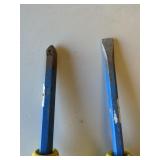 3 Chisel & Punches with target Gusrds