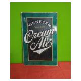 Genesee Cream Ale 15"x23". Metal Sign