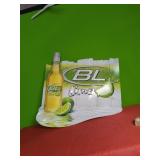 2008 Bud Lime Metal Beer Sign 28" x28"