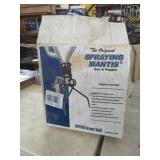Spraying Mantis Drywall Texture Sprayer