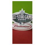 2001 Seattle Seahawks All Star Game sign 24x27