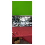 1995 MILLER  GENUINE  DRAFT  MIRROR ( Cracked