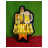 1991 Michelob Lighted ( 3D like) Sign  Big 28"