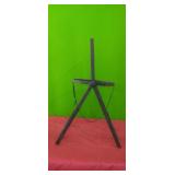 Vintage Folding Metal Stand.  15x24"