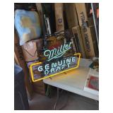 Miller Genuine Draft Neon Working