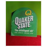 QUAKER STATE..... DOUBLE Sided...Sign..27x29"