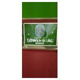 Lowenbrau Lighted Sign  20"x 15"...Works(Needs