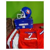Vintage Kids Denver Broncos Small Football Outfit