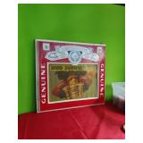 1990 Bud Man Sign 30" x 27"  Big!! Very Cool!!