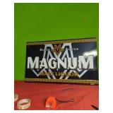 Miller Magnum Premium Malt Liquor Metal Sign
