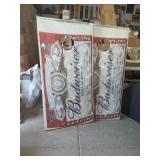 Budweiser Cornhole Game   2 Wood pcs.  Does not