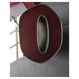 Lighted Letter O. 13" Tall x 10"