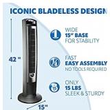 Brand New Lasko Household Tower Fan, 42", Silver