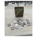 Vintage Half & Half Buckingham Tobacco Tin&