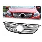 Chrome Diamond Front Grille Grill For