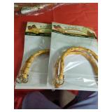 2 New Bamboo handbag Handles