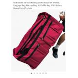 Gothamite 36-inch Rolling Duffle Bag with Wheels,