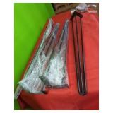 4 New Metal 34" Table Legs & Mounting Screws