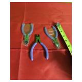 3 New Mini Wire Cutters.
