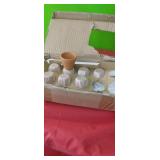 8 Terra Cotta flower pots 2" tall