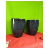 2 New Large Planters. 17" Tall. 13 " Wide