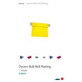 New- 16"×2yd., Yellow Dycem Bulk Roll Matting