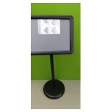 SIGN  STAND  30" TALL  (Black)