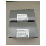 2 new boxes of toptimask adult face masks....50