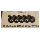 New- BF BRIGHTFIELD Rollerblade Office Chair