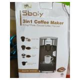 3-1 Coffee Maker (k-Cup, Ground Coffee,Tea Teaf).