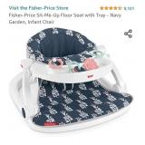 Fisher-Price Sit-Me-Up Floor Seat with Tray -