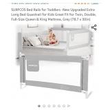 SURPCOS Bed Rails for Toddlers -New Upgraded