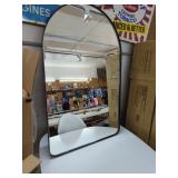 New Black Metal Frame Arched  24"x 38"